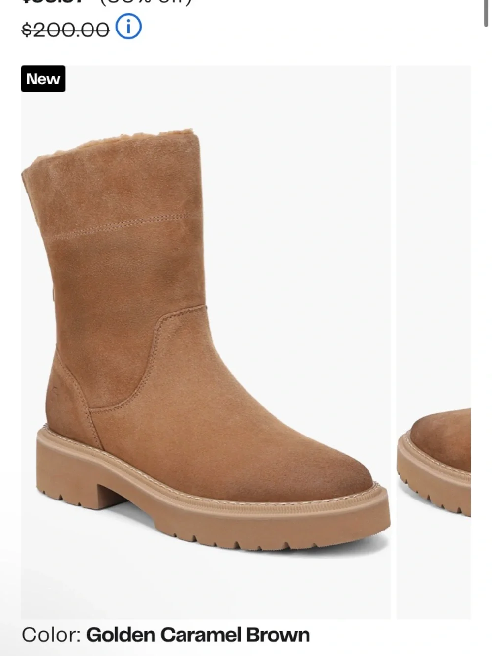 Naturalizer GORGEOUS real suede water repellant fur boots 👢